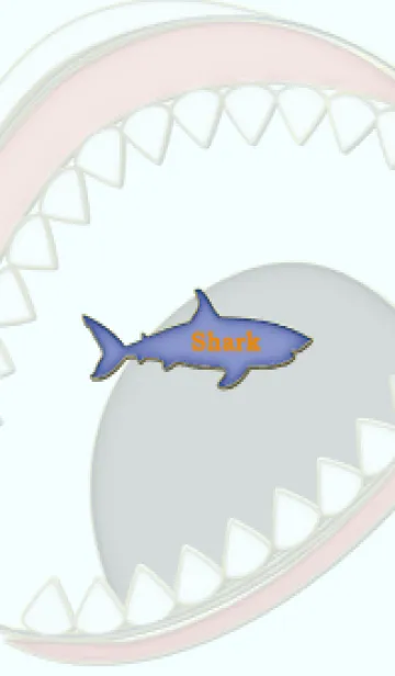 [LINE着せ替え] Enamel Pin Shark 8の画像1