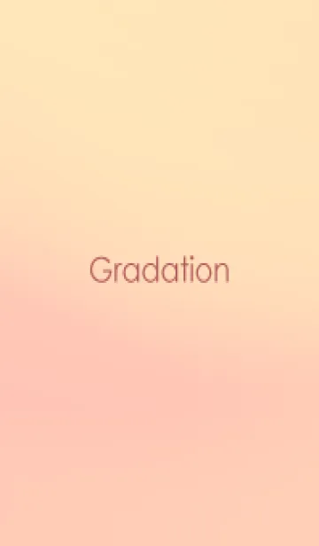 [LINE着せ替え] gradation-YELLOW&PINK-8の画像1