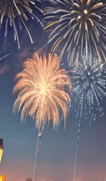 [LINE着せ替え] 夏夜のカケラ#HaD121。の画像1