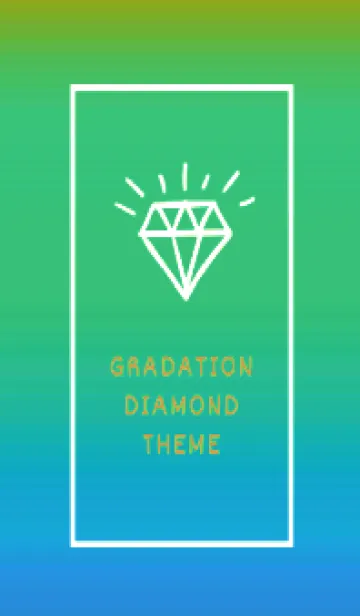 [LINE着せ替え] グラデーション ダイアモンド  290の画像1