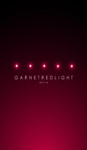 [LINE着せ替え] GARNET RED LIGHT. -MEKYM-の画像1