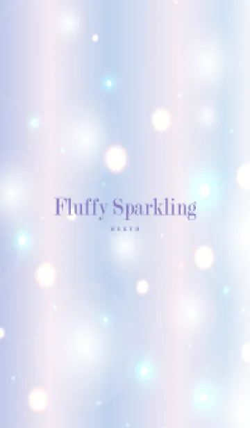 [LINE着せ替え] Fluffy Sparkling PURPLE - MEKYM 10の画像1