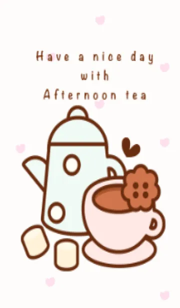 [LINE着せ替え] My afternoon tea 2の画像1