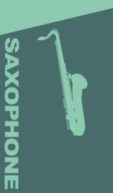 [LINE着せ替え] Saxophone CLR 錆納戸の画像1