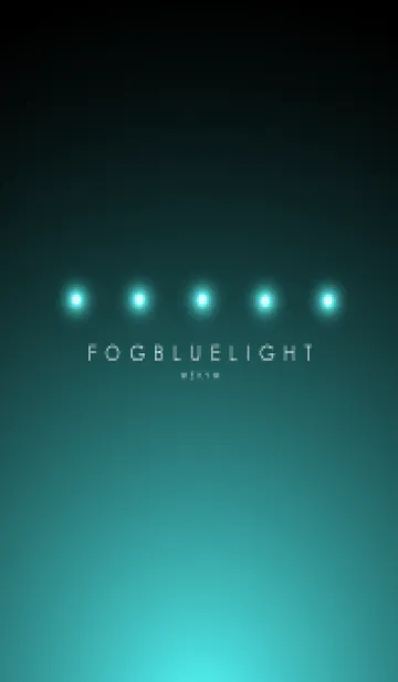 [LINE着せ替え] FOG BLUE LIGHT. -MEKYM-の画像1
