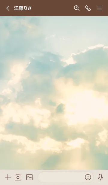 [LINE着せ替え] 優しい幸せと空と私と・21の画像2