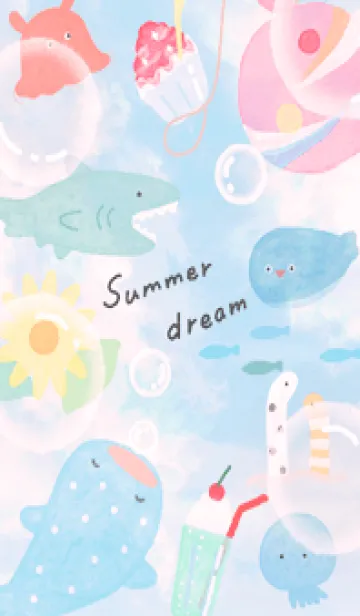 [LINE着せ替え] pink♡夏の夢10_1の画像1