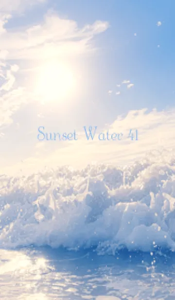 [LINE着せ替え] SunsetWater 41の画像1