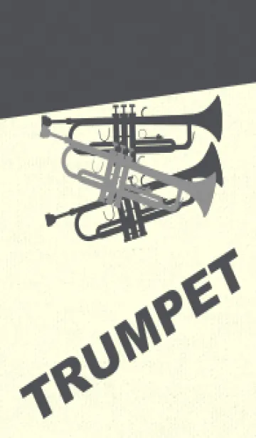 [LINE着せ替え] Trumpet CLR 鼠色の画像1
