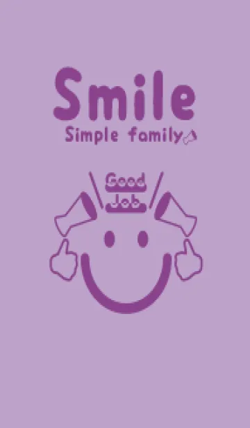 [LINE着せ替え] スマイル＆グッジョブ ペールクロッカスの画像1