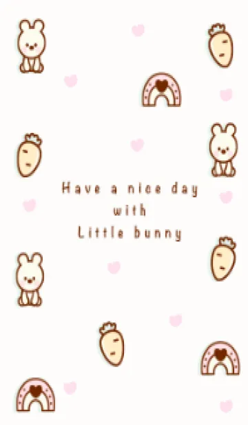 [LINE着せ替え] Little bunny theme 10の画像1