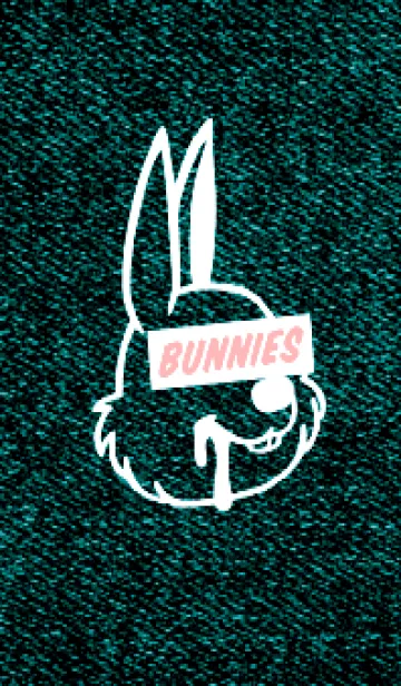 [LINE着せ替え] カラー デニム バニー 60の画像1