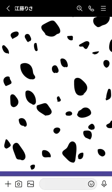 [LINE着せ替え] Dalmatian -Pansy-の画像2