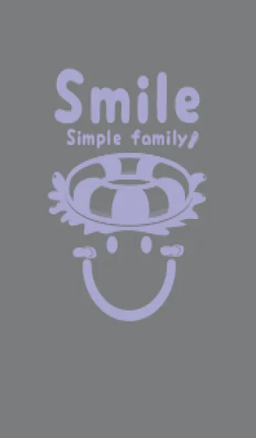 [LINE着せ替え] スマイル＆サマー 鉛色の画像1