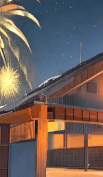 [LINE着せ替え] 夏夜のカケラ#IK31。の画像1