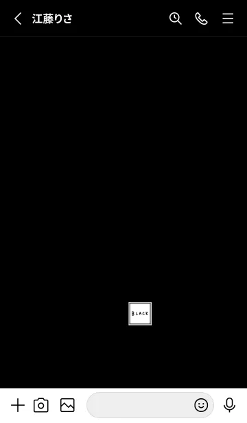 [LINE着せ替え] 大人ブラックとホワイト。の画像2