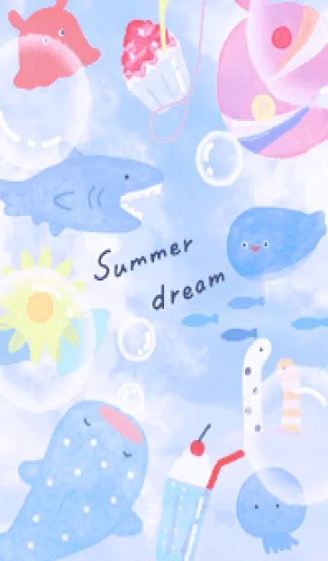 [LINE着せ替え] purple♡夏の夢12_1の画像1