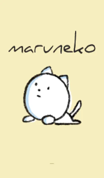 [LINE着せ替え] ゴールド : まるねこ4の画像1