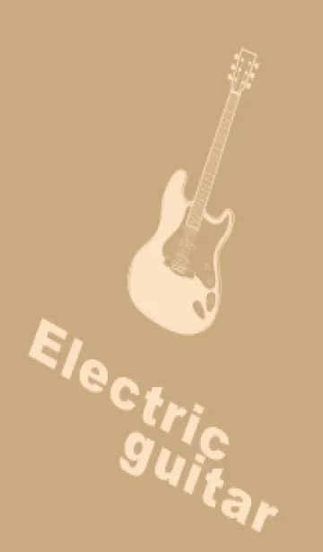 [LINE着せ替え] ELECTRIC GUITAR CLR ハニースイートの画像1