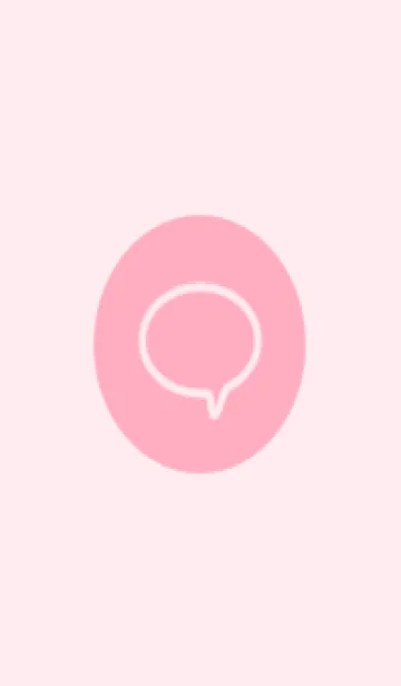 [LINE着せ替え] ○シンプル着せかえ○PINK 04の画像1