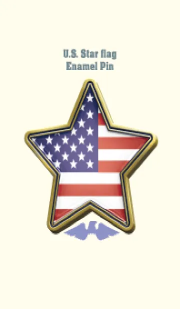 [LINE着せ替え] U.S. Star flag Enamel Pin 29の画像1