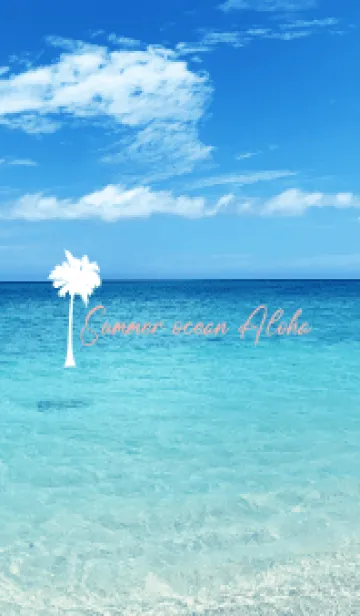 [LINE着せ替え] Summer ocean Aloha.101の画像1