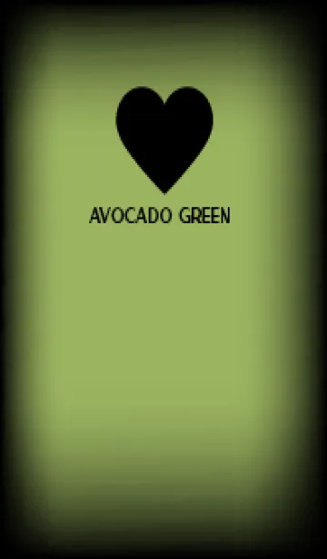 [LINE着せ替え] Black & Avocado Green Theme V5 (JP)の画像1