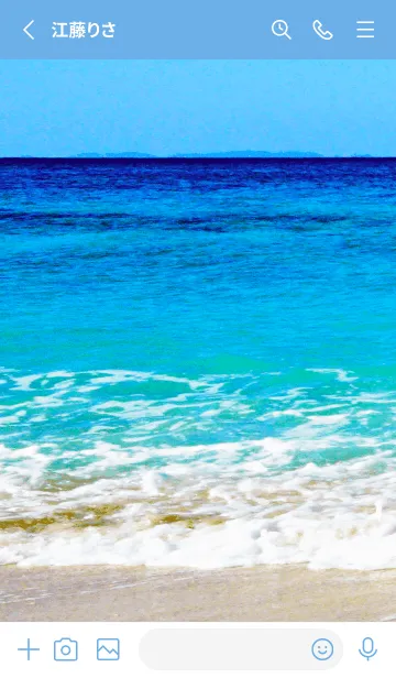 [LINE着せ替え] サーフ _24の画像2