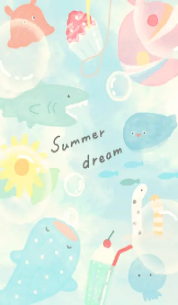 [LINE着せ替え] yellow♡夏の夢14_1の画像1