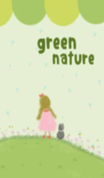 [LINE着せ替え] green nature love the earthの画像1