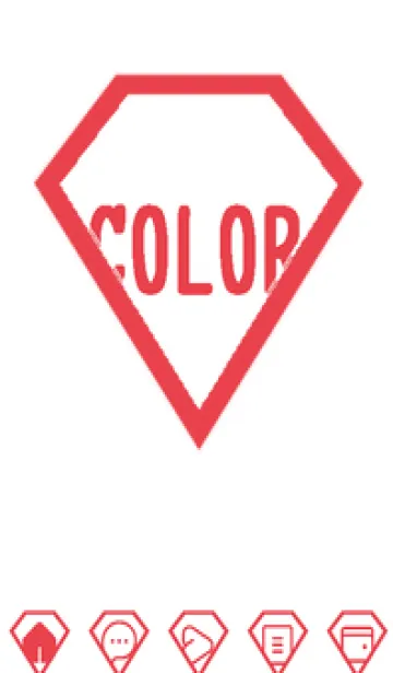 [LINE着せ替え] red color Z33の画像1