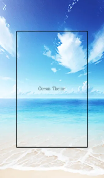 [LINE着せ替え] Ocean Theme - 009 BKの画像1