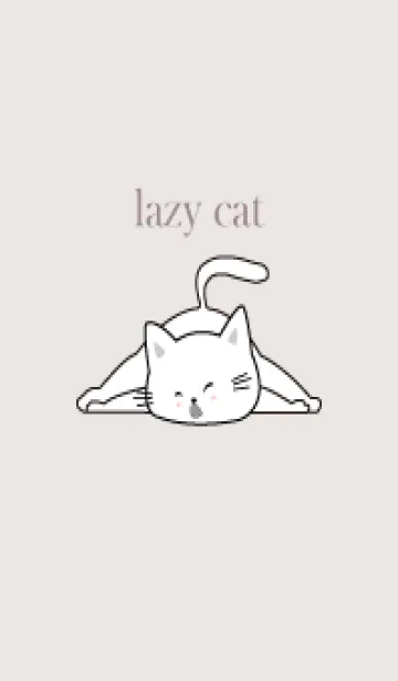 [LINE着せ替え] lazy cat..111の画像1