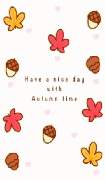 [LINE着せ替え] Autumn time theme 9の画像1