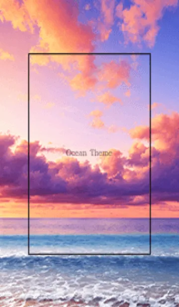 [LINE着せ替え] Ocean Theme - 021 BKの画像1