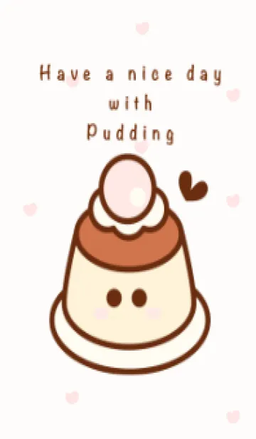 [LINE着せ替え] Sweet puddingの画像1