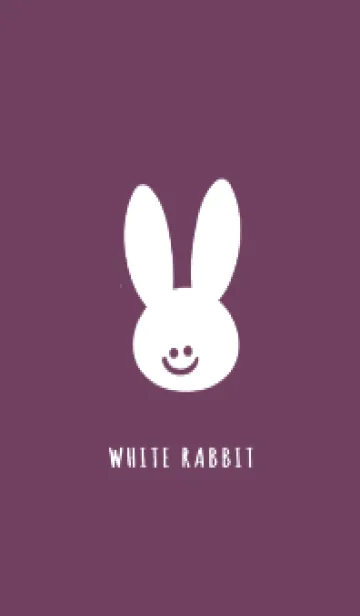 [LINE着せ替え] ホワイト ラビット 212の画像1