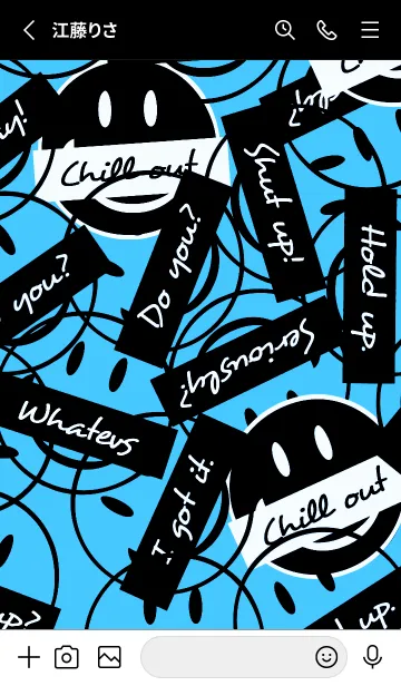 [LINE着せ替え] トーキング スマイル 64の画像2