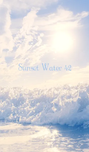 [LINE着せ替え] SunsetWater 42の画像1