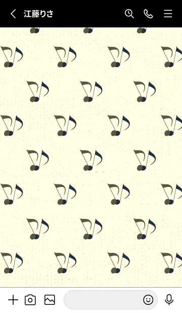 [LINE着せ替え] Clef dot タウニーオリーブの画像2