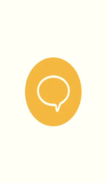 [LINE着せ替え] ◯シンプル着せかえ◯YELLOW 03の画像1