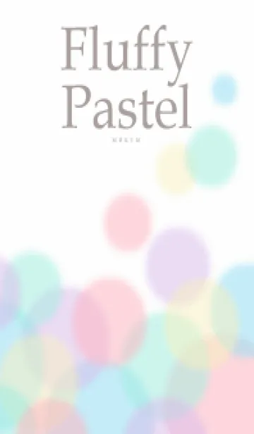 [LINE着せ替え] Fluffy Pastel - MEKYM 11の画像1