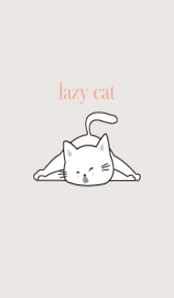 [LINE着せ替え] lazy cat..112の画像1