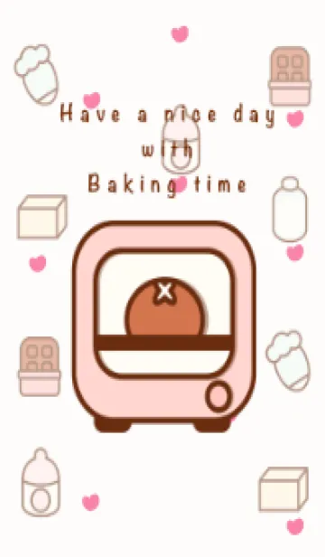 [LINE着せ替え] Time for baking 3 :)の画像1