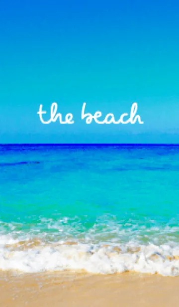 [LINE着せ替え] The Beach Theme 25の画像1