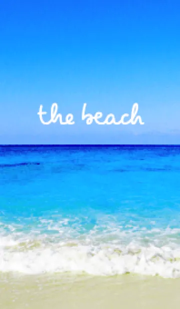 [LINE着せ替え] The Beach Theme 24の画像1