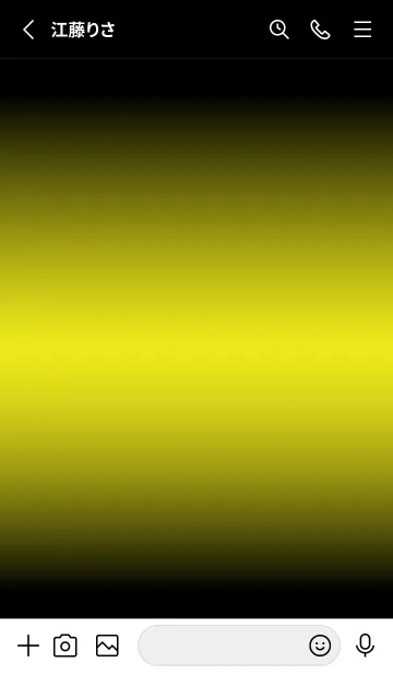 [LINE着せ替え] GOLDEN YELLOW ICON THEME -MEKYM-の画像2