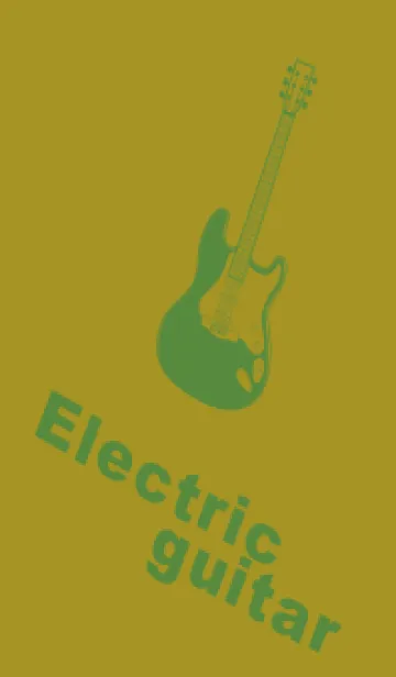 [LINE着せ替え] ELECTRIC GUITAR CLR 菜種油色の画像1