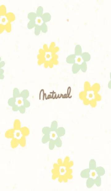 [LINE着せ替え] 花 斜め12の画像1