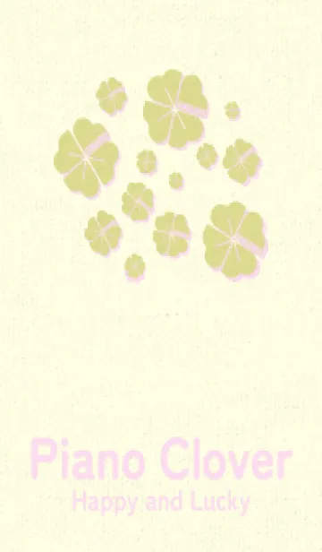 Piano clover メロンイエローの着せ替えメイン画像